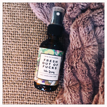 Load image into Gallery viewer, Fresh Out of Fucks- Cooling Cucumber &amp; Mint Room Vibe Spray 2oz
